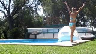 Beach Pool and Trampoline