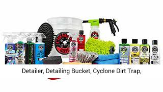 Chemical Guys HOL148MAX 20 Piece Arsenal Builder Wash Kit with TORQ Blaster Foam Gun, Bucket and 14