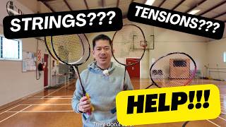 What Badminton Strings And Tensions Are Best For Kids Based On Our Experience #badminton4kids