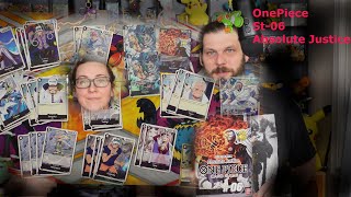 OnePiece TCG - Absolute Justice- [ST-06]  STARTER DECK - What's in the box?!?! Ep 223