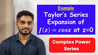 Taylor Series of cosz  | L4 | TYBSc Maths | Complex Power Series @ranjankhatu