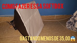 Como fazer uma softbox caseira