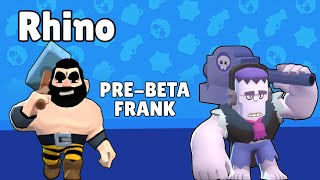 Rhino (Pre-Beta Frank) Animations - Brawl Stars