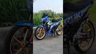 Suzuki Satria FU FI KoMoRod #fyp #shorts #satriafu #monasco #sunmori #komorod #roadrace