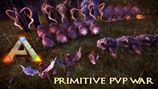 KING OF THE HILL ARK PVP WAR - Primitive pvp, friendly controlled war for prizes!