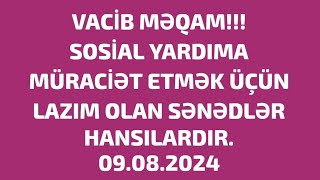 Sosial Yardima Lazim Olan Senedler #sosialyardım #dsmf #sosial #yardım #digitallogin #esosial #esmm