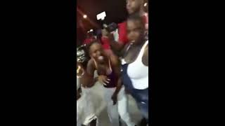 Tiny Black Girl Brutally Assaulted While The Public Keep Yelling Without Helping