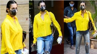 Malaika Arora  STEPS Out Of The Hospital After Tested NEGATIVE For COVID-19