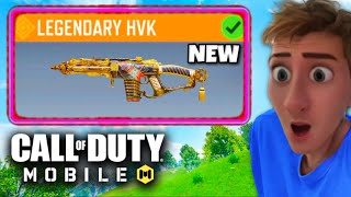 *NEW* LEGENDARY HVK in COD MOBILE 🤯