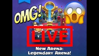 JE PASSE ARÈNE 11 EN LIVE OMG !!! Clash Royale