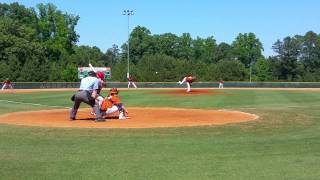 Trae pitching for Astros Team East Cobb 5/23/15 1.