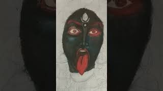 Kali maa drawing #viral #shorts #drawing