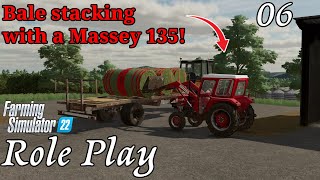 Old School Style with the Massey! - Role Play Ep 6 - Farming Simulator 22 - FS22 Roleplay