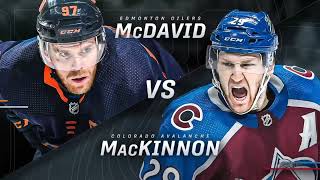 OILERS vs AVALANCHE - Mckinnon vs McDavid  SKATING, SCORING Differences BEST ON BEST - SPORTSNET