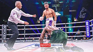 Azim DROPS Davies and forces the stoppage 💥