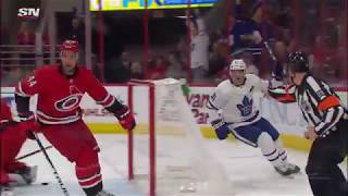 John Tavares 14th goal of the Season! 21/11/2018 (Toronto Maple Leafs at Carolina Hurricanes)