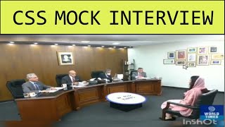 CSS Interview ||CSS Interview In Pakistan 2021|Mock |Interview|PMS|fpsc| Ics Interview| world Times