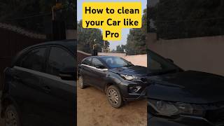 Refresh Your Tata Nexon Like a Pro! 🚗✨ #TataNexon #CarCleaning #ProTips #youtubeshorts #shorts