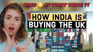 Foreigner reacts to How INDIA is BUYING the United Kingdom's LARGEST companies?! 😮 #india #uk