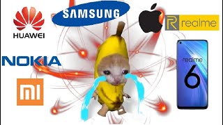 BANANA CAT CRYING but famous phone ringtones