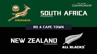 SOUTH AFRICA vs NEW ZEALAND I Cape Town I 2024 - Rugby Challenge 4