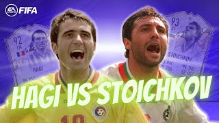 Hagi VS Stoichkov ⚽️ Experiment FIFA 22