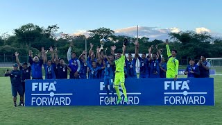 Selección Sub16 de Honduras campeón del Torneo Uncaf 2022