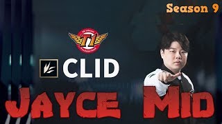 SKT T1 Clid - Jayce vs Ryze Mid - Patch 9.20 LoL Season 9 KR Ranked | League of Legends Replays