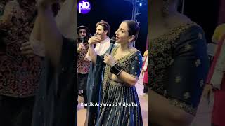 #shorts - Kartik Aaryan and Vidya Balan enjoying Garba at Ahmedabad - #BhoolBhulaiyaa3