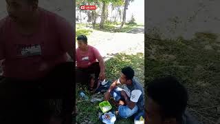 makan di pinggir pantai#shorts #pantai