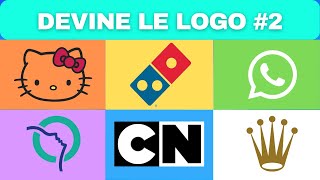 QUIZ DEVINE LE LOGO #2| TEST DE CONNAISSANCES SUR LES LOGOS | 40 MARQUES À TROUVER | JEU | CHALLENGE