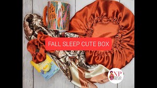 Fall 2022 Sleep Cute Box by NPTressTreats