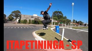 Abordados com patins em Itapetininga -Rolê urbano roller -  OXER DARKNESS 3 RODAS 110 mm