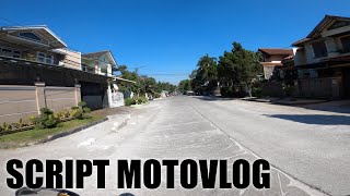 Cara membuat script motovlog buat pemula