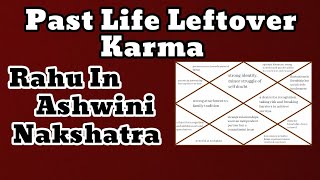 Past Life Leftover Karma | Rahu In Ashwini Nakshatra | Ashwini Nakshatra | Moon9care