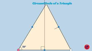 Circumcircle of a triangle 📐.  How to find the circumcircle of a triangle?