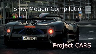 Project CARS Slow Motion Compilation (Drifts and Crashes)