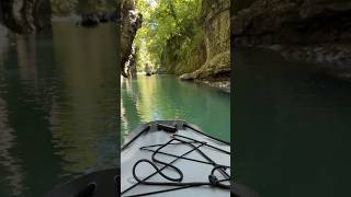 Amazing Canoeing in marvelous Martvili Canyon in Martivili, Georgia