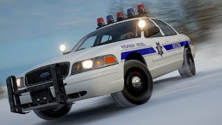 RACING IN A FORD CROWN VICTORIA COP CAR!!! |  Forza Horizon 4