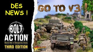 Bolt Action V3 : des news avant la sortie !