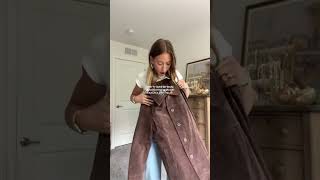 Unboxing My New Suede Brown Jacket from Amazon for Fall 🍂✨