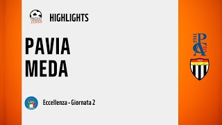 [HIGHLIGHTS] Eccellenza Girone A 24/25 - Day 2 - Pavia-Meda