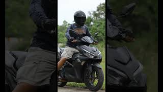 Yamaha aerox 155 //Support handinu la #short #shorts #shortvideo #motovlog #nepalimotovlogger #aerox