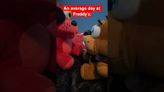 An average shift at Freddy’s🤣💀💀#fnaf #fnafplush #fnafmovie #fnafmeme #funny