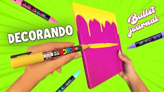 Decorando mi Bullet Journal 🌿 2021 con Plumones Japoneses 💥 POSCA 💥