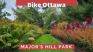 Quick bike ride around Major’s Hill Park  | Sept 12, 2021 | Bike tour Ottawa