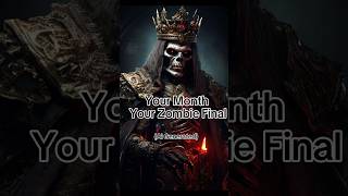 Your Month Your Zombie Final! #ai #aiart #shorts #zombiesurvival