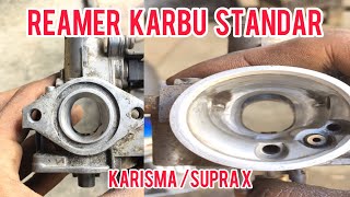 CARA REAMER KARBU STANDAR KARISMA/SUPRA X 125 KPH⁉️