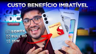 CHEGOU! Galaxy A05s é o maior custo benefício da Samsung! Com Snapdragon, 128GB e preço baixo