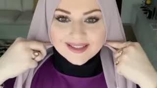 لفات حجاب🌷 سهلة وبسيطة🌷فى منتهى الاناقة و الجمال❤ تناسب فى كل الاوقات 👍